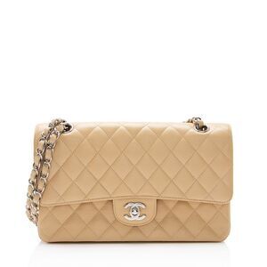 Chanel Caviar Leather Classic Medium Double Flap Bag